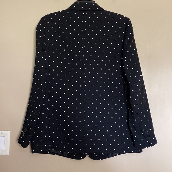 ZARA Polka Dot Blazer and Pants Set - Picture 8 of 16